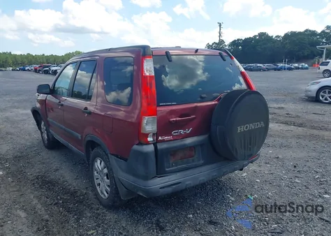 2006 Honda Cr-V Ex from USA, damaged, VIN SHSRD78866U423778